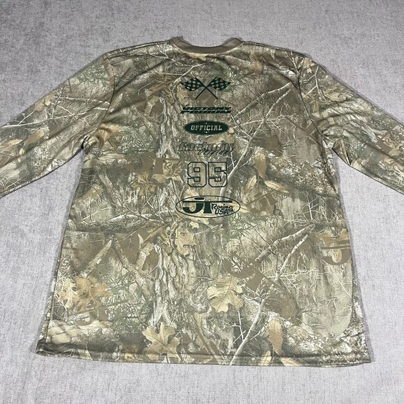 Honda JT Racing Long Sleeve Shirt Men Size XL Jersey Oak Camo Green/Tan NEW - Picture 2 of 9
